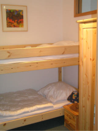Kinderzimmer mit Etagenbett
