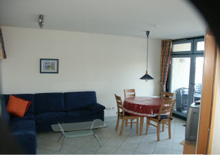 Wohnzimmer und Essecke