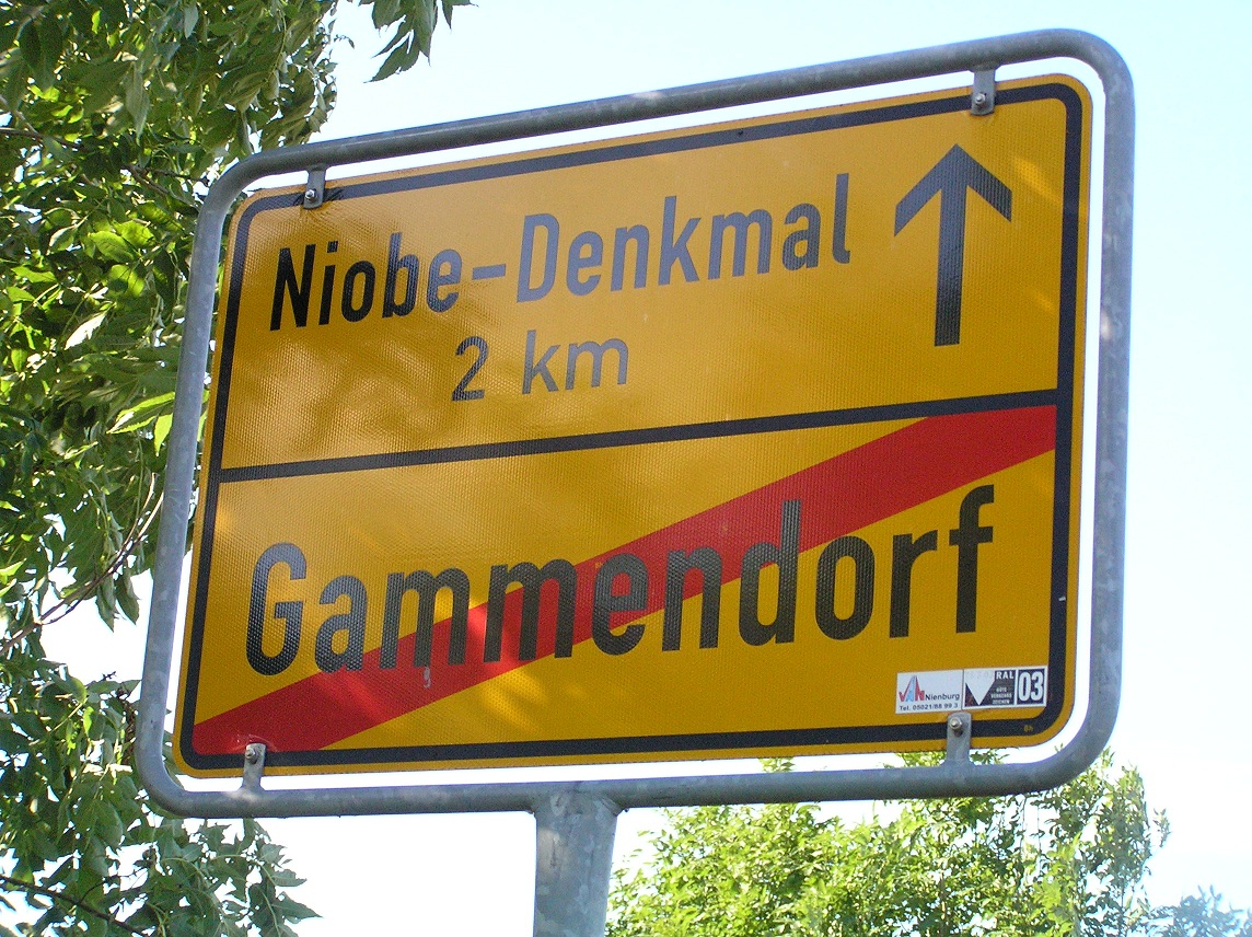 Entfernung Gammendorfer Strand / Niobe Denkmal