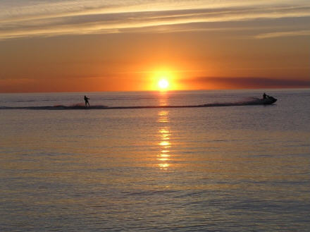 Sonnenuntergang Fehmarn